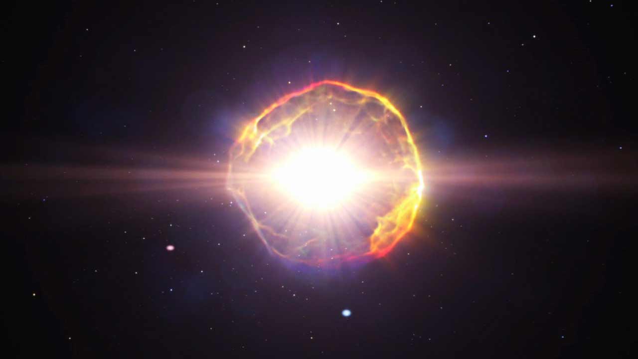 Poderosa explosión en el espacio recién detectada por científicos